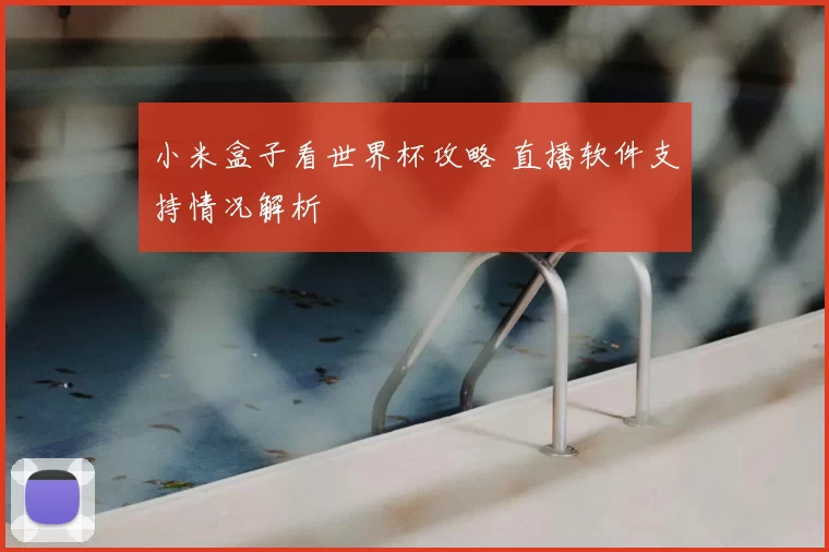 小米盒子看世界杯攻略 直播软件支持情况解析
