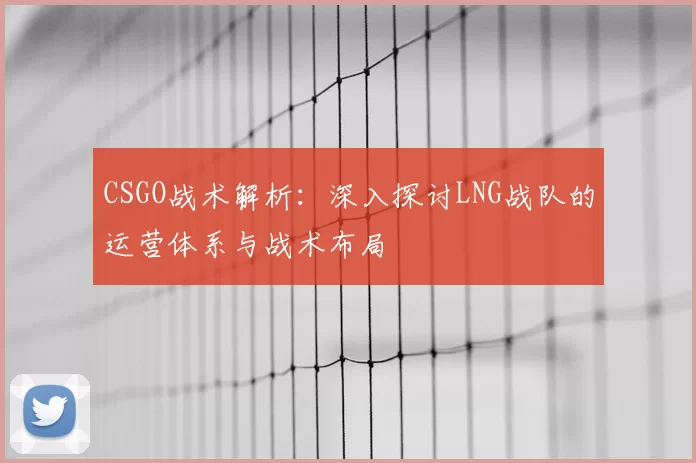 CSGO战术解析：深入探讨LNG战队的运营体系与战术布局