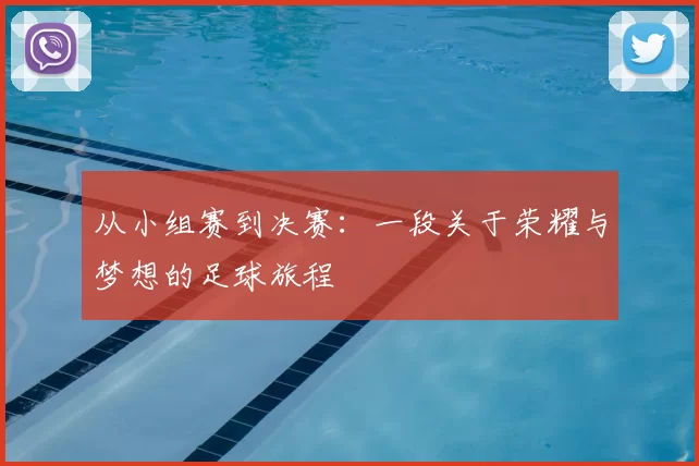 从小组赛到决赛:一段关于荣耀与梦想的足球旅程