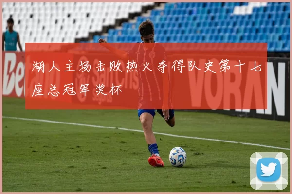 湖人主场击败热火夺得队史第十七座总冠军奖杯