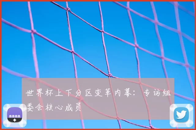 世界杯上下分区变革内幕：专访组委会核心成员