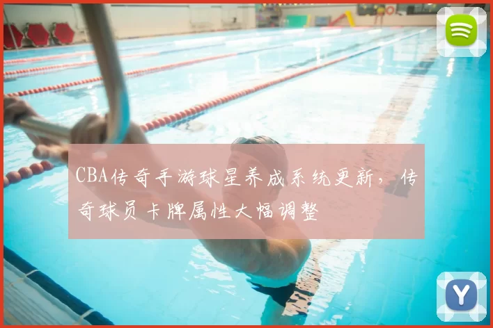 CBA传奇手游球星养成系统更新，传奇球员卡牌属性大幅调整
